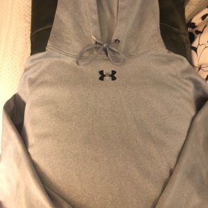 Men’s under armor grey hoodie
